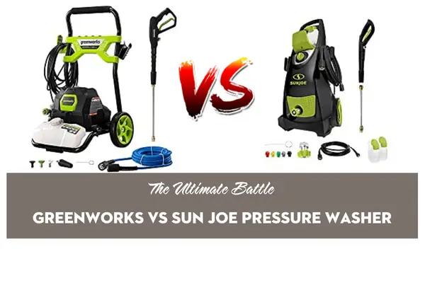 Greenworks Vs Sun Joe Pressure Washer
