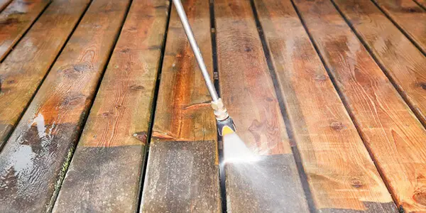 Pressure Washing Wood Surfaces