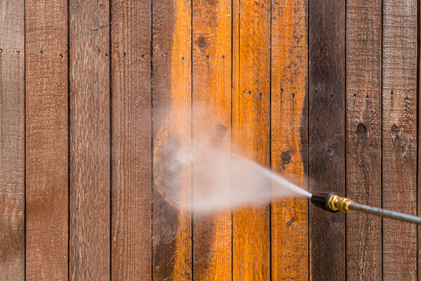 How To Pressure Wash And Stain Fence