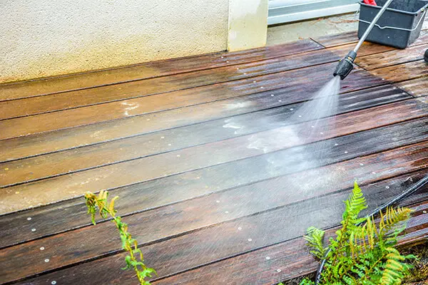 Pressure Washing Deck To Remove Paint