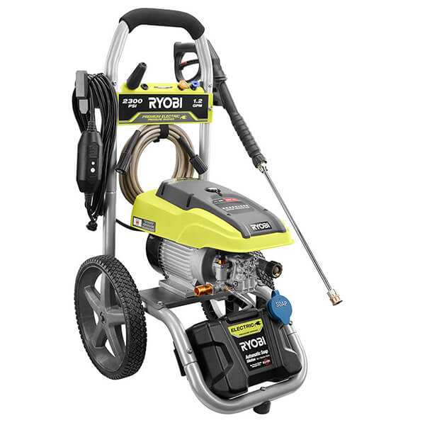 RYOBI 2300 PSI 1.2 GPM High Performance Electric Pressure Washer Renewed