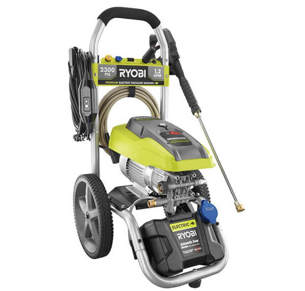 RYOBI 2300 PSI High Performance Electric Pressure Washer Renewed