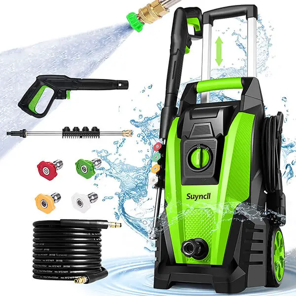 Suyncll Electric 1800W High Pressure Washer