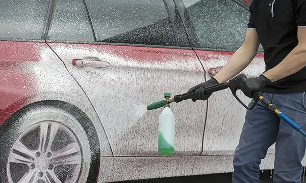 the best method for cleaning a car